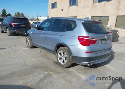 2012 BMW X3 xDrive28I z USA, uszkodzony, nr VIN 5UXWX5C52CL722629